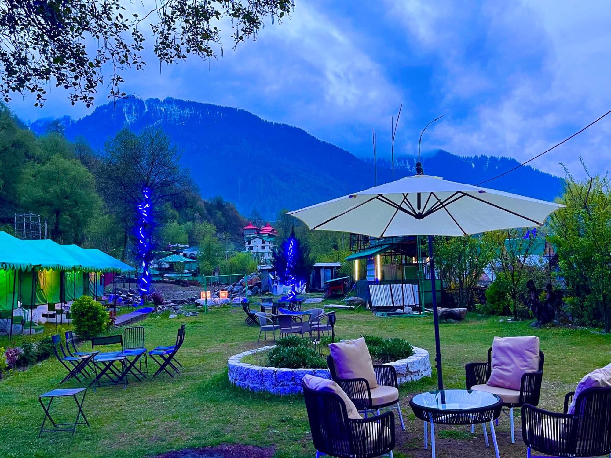 Himalayan Riverside Swiss Cottage Tents, Manali Luaran gambar