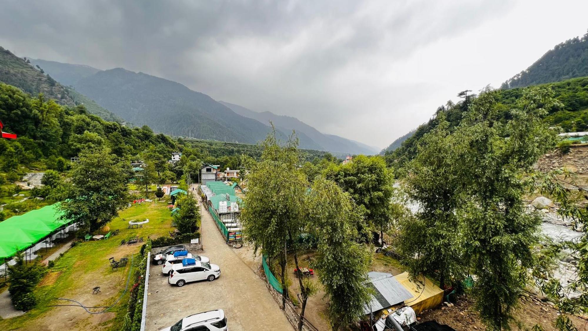 Himalayan Riverside Swiss Cottage Tents, Manali Luaran gambar