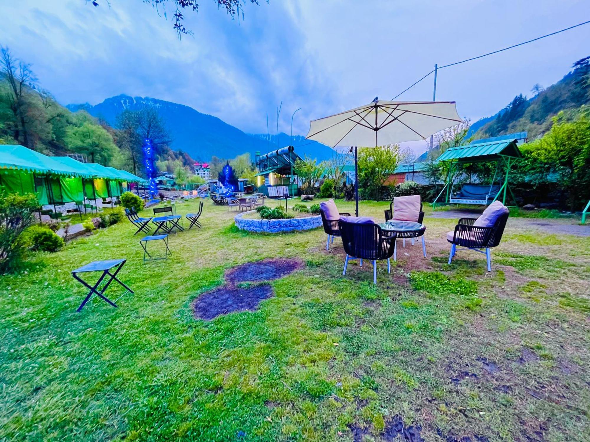 Himalayan Riverside Swiss Cottage Tents, Manali Luaran gambar