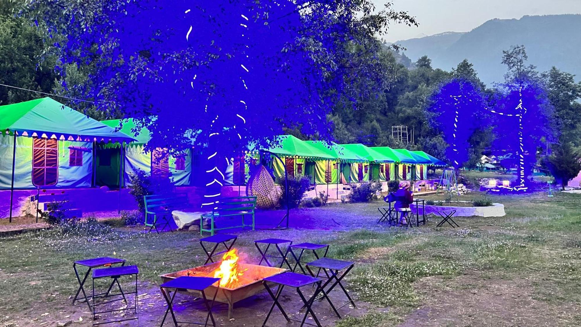 Himalayan Riverside Swiss Cottage Tents, Manali Luaran gambar