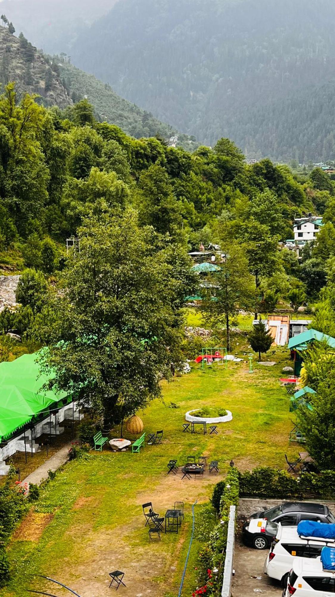 Himalayan Riverside Swiss Cottage Tents, Manali Luaran gambar