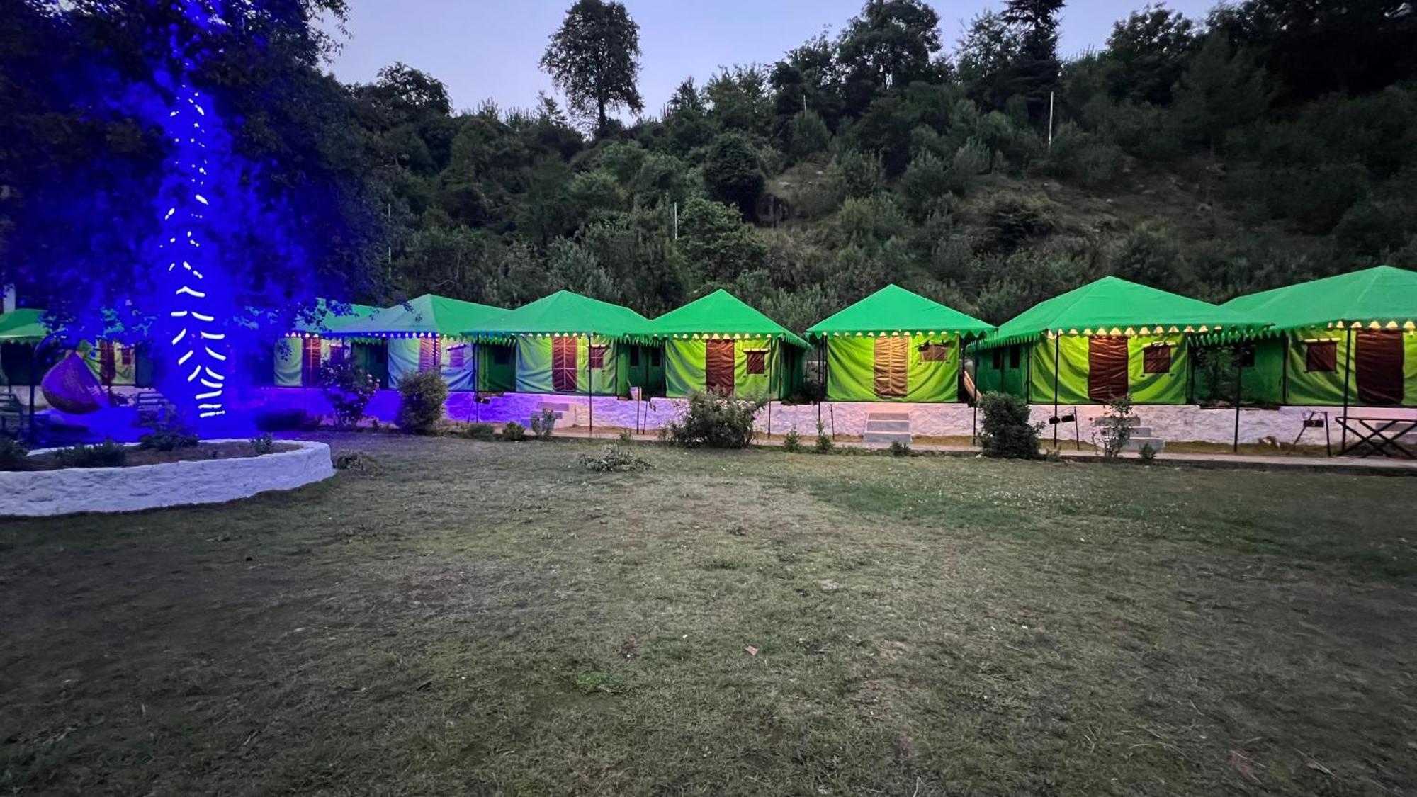 Himalayan Riverside Swiss Cottage Tents, Manali Luaran gambar