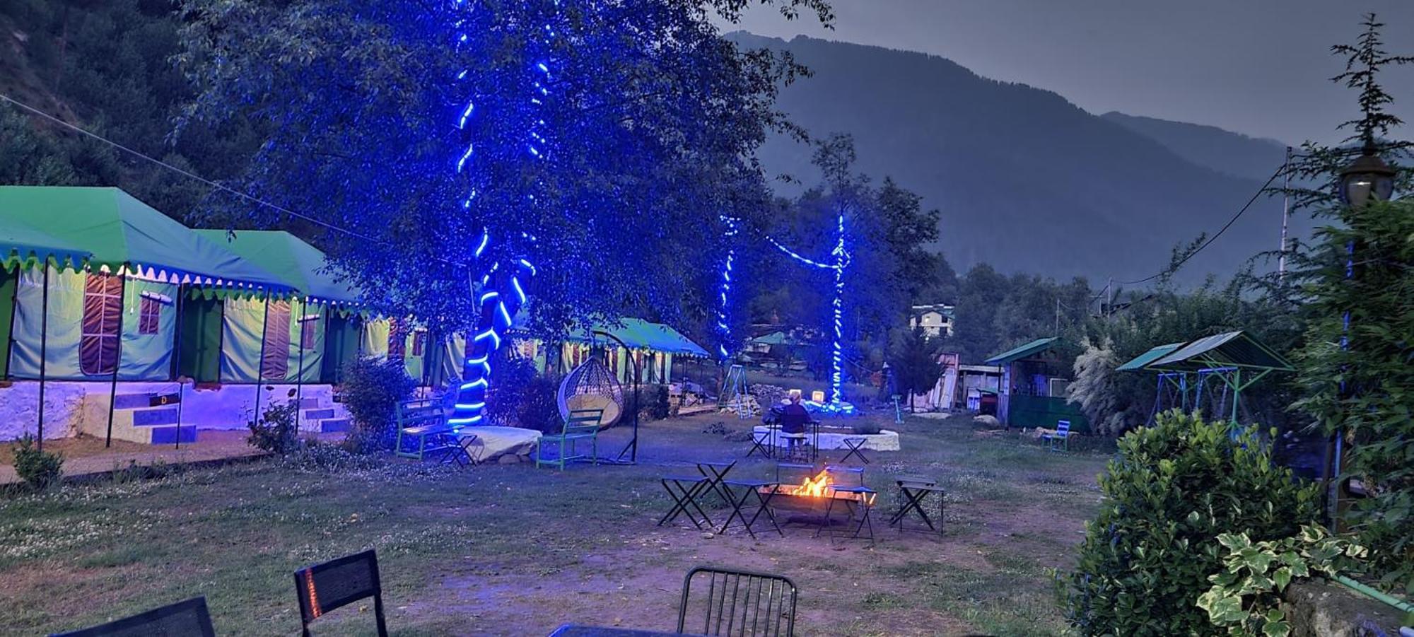 Himalayan Riverside Swiss Cottage Tents, Manali Luaran gambar